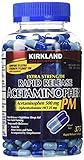 Cos11 Kirkland Signature Extra Strength Rapid Release Acetaminophen 500mg Pm Pain Fever Reducer Nighttime Sleep Aid 375 Gelcaps