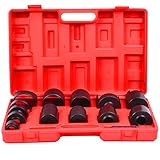 Goplus 14 Pc Master Ball Joint Remover Installer Adaptors Kit Receiving Tube