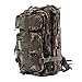 HDE Military Tactical Backpack Expandable Small Lightweight Assault Pack 20L MOLLE Combat Bug Out Bag for Outdoors, Hiking, Camping, Trekking and Traveling