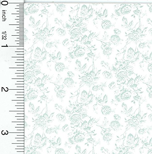 Dollhouse Wallpaper Tiffany Light Blue