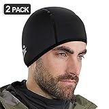 Runhit Skull Cap - Thermal Helmet Liner for Cycling Running, Winter Hat Beanie for Men