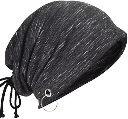 Men Slouch Hollow Beanie Thin Summer Cap Skullcap B011h