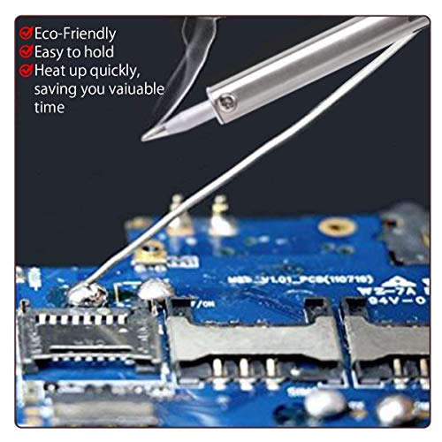 Soldering Iron 60w Replaceable Precision Tip Electronics Circuit Repair 110V Plug Pencil Welder