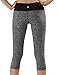 Yoga Reflex Women's Active Running Sports Workout Yoga Capri Leggings (XS-2XL)