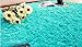 ACTCUT Super Soft Indoor Modern Shag Area Rugs Fluffy Beding Room Shaggy Carpets Dining Living Room Nursery Rug 2.5 x 5 Feet, Blue