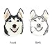 LoveInUSA 20 Pcs Dog Puppy DIY Embroidered Appliques Patch Patterns Sew Iron on Badge Patch