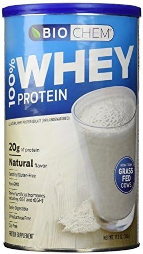 BIOCHEM 100% WHEY PROTEIN,NATURAL, 12.3 OZ