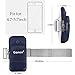 Gonex Phone Sports Armband, Running Gym Universal Smartphone Arm Bag Waterproof with Earphone Hole for iPhone 7 Plus, 6Plus, Samsung Sony HTC 4.7-5.7(Large) Deep blue