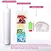Packs 5D DIY Diamond Painting Paint by Numbers Kits for Adult ，Full Drill Diamond Embroidery Dotz Kit Home Wall Decor (White Girl)