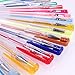 Everyday Essentials Gel Pens - Set of 100 Individual Colors with Barrel Case - Keep Your Pens Neat (100-Color)