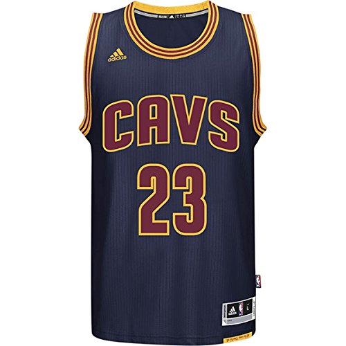 Adidas Men'S Cleveland Cavaliers Nba Lebron James Swingman Jersey Dark Navy Small (888161474348)
