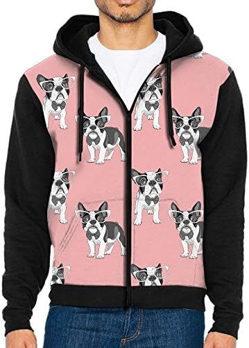 Lovely Dog Unisex Men's Printed Zip Hoodie Pullover Pocket Sweatshirt For Adult Men's