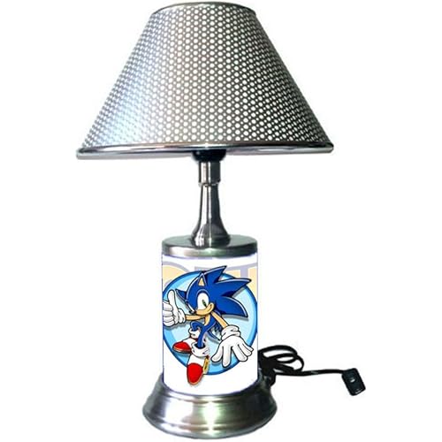 JS Desk Lamp with Shade, Your Favorite Character on The lamp Base, SonHedDog