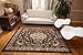 Generations Traditional Opera Persian Area Rugs Black 5'2 x 7'3