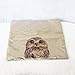 Crazy Cart Little Owl Cotton Linen Art Decorative Pillow Covers 1818