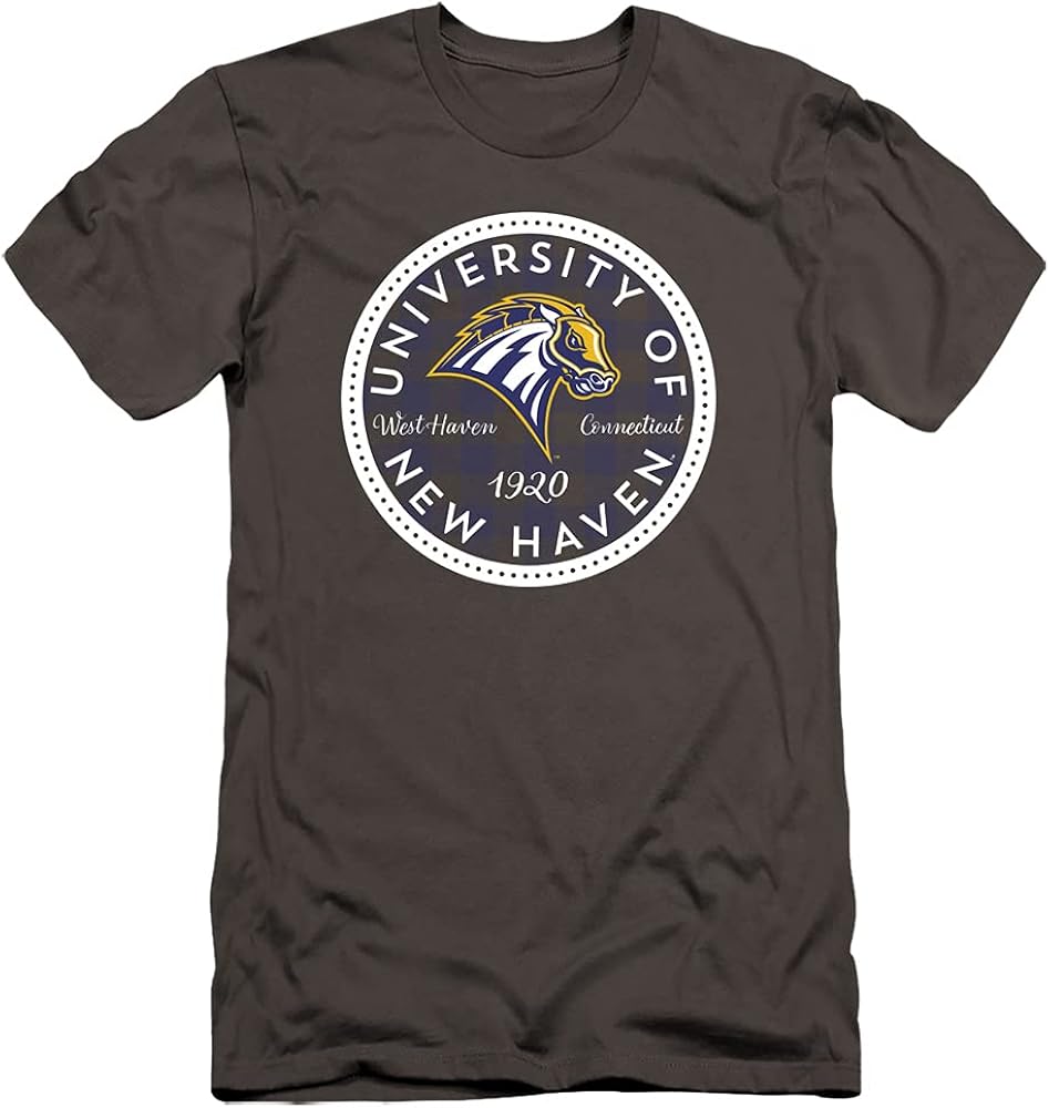 University of New Haven Official Plaid Badge Unisex Adult