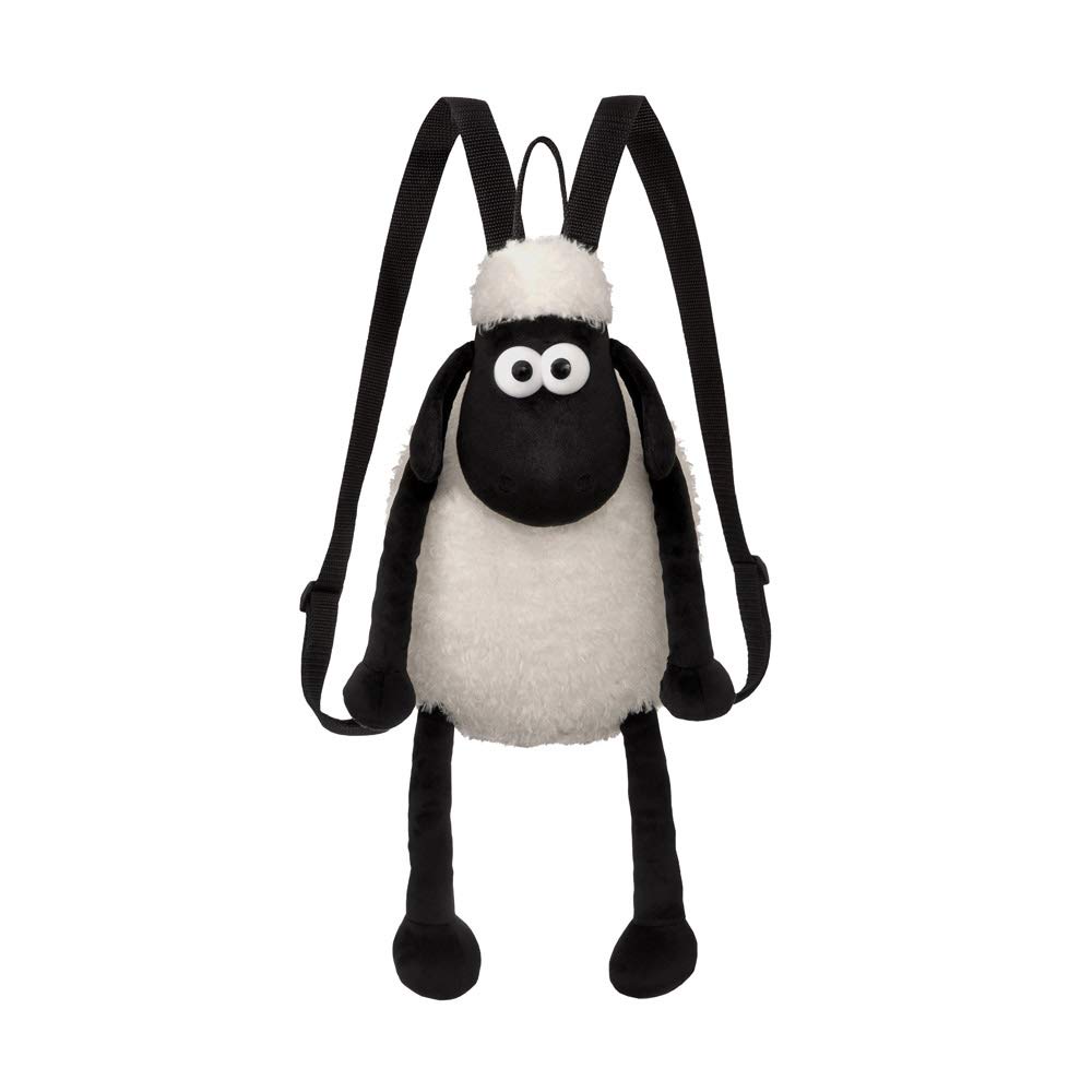 Shaun the Sheep Backpack 61175 Black and White, 12in, Suitable for