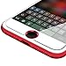 Home Button Sticker-Touch ID Button Support Fingerprint Indentification System Touch ID for iPhone 7plus iphone 7 6s 6s plus 6 6 plus 5s SE for iPad Mini 4 iPad Air 2 iPad Mini 3 Nacome (Red&Black)