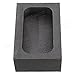 Saver 5 OZ Graphite Crucible Ingot Bar Combo Mold For Silver Gold Melting Casting