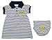 Michigan Wolverines NCAA Newborn Baby Two Piece Pinstripe Dress