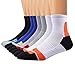 Ambielly Sports Men Socks 4 Pairs Athletic Training Socks Basketball Football Socks for Outdoor Sports,Running,Hiking,Tennis (SD10001A)