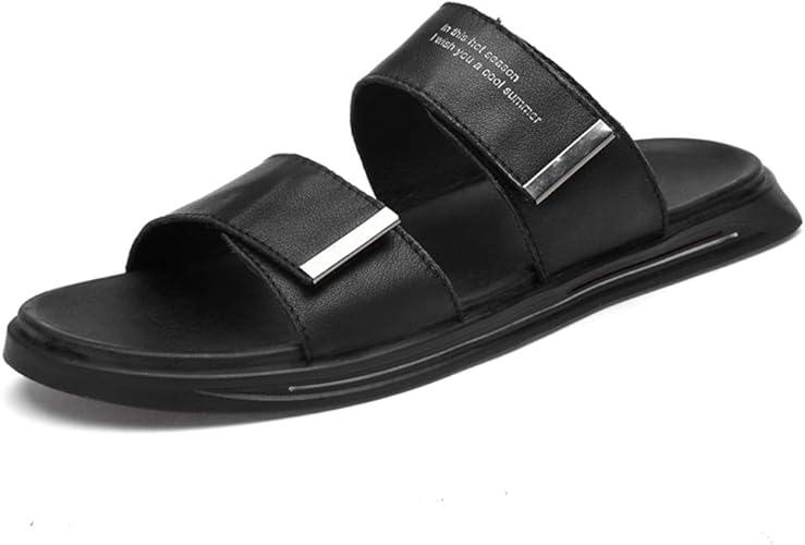 Amazon One Max スリッパ スポーツサンダル メンズ 軽量 アウトドア 夏用 水陸両用 登山サンダル ビーチサンダル コンフォート 革 通気 紳士用 サンダル ビジネスシューズ