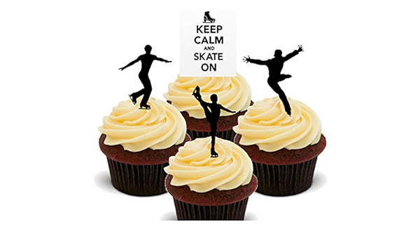 Keep Calm And Skate ON – Macho patinaje sobre hielo ...