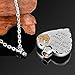 memorial necklace for mom,dad,pet,no longer by my side forever in my heart cremation pendant jewelry … (Mother)
