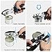 Tonicstar Opener Heavy Duty Can Opener Stainless Steel Can Bottle Opener Black