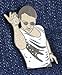 Salt Bae Turkish Chef Hard Enamel Lapel Pin (1 Pin)