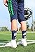 MadSportsStuff Football Logo Athletic Crew Socks (Multiple Colors)