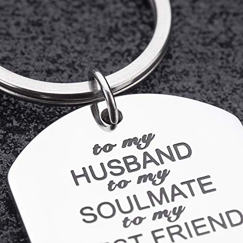 Que Regalar Llavero De Primer Aniversario De Boda, Joyería De Aniversario, Llavero A Juego Para Pareja, Llavero De Aniversario, Regalo Para Marido De Parte De La Esposa, Llavero De Feliz Aniversario, Regalo