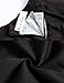 Face N Face Women's High Waisted A line Street Skirt Skater Pleated Full Midi Skirt Medium Black