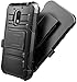 Moto G4 Play Case, Moto G Play Case 4th Generation, JATEM Hybrid Case Kickstand Belt Clip (Black/Black)