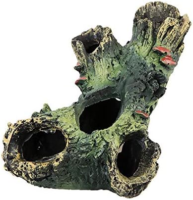 erthome Aquarium Landscaping Resin Simulation Dead Wood Trunks Bole Driftwood Aquarium Decorative Fish Tank Decorative Accessories