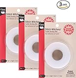 Dritz 223 5/8-Inch by 13-Yard Stitch Witchery, Super (3 rolls)