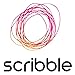 Scribble 1 Inch Office Magnets (20 Pack) – Blue Round Memo Magnets for Refrigerator, Whiteboard, Locker, and Classroom