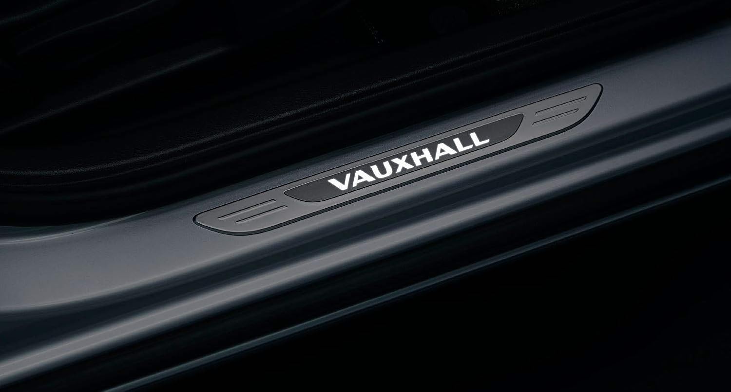 VAUXHALL Genuine Astra K Door Sill Plates Illuminated Official Astra K/Crossland X Door Sill