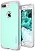 iPhone 7 Plus Case, SGM Premium Hybrid [Dual Layer] Armor Case Cover For Apple iPhone 7 Plus [Anti-Slip Design] [Shock Proof] (Mint + Gray)