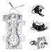DC47-00019A Dryer Heating Element Replacement Dryer Repair Kit, DC96-00887A and DC47-00016A Dryer Thermal Fuse, DC47-00018A Thermostat -Compatible with Samsung Dryer - 4 Pieces