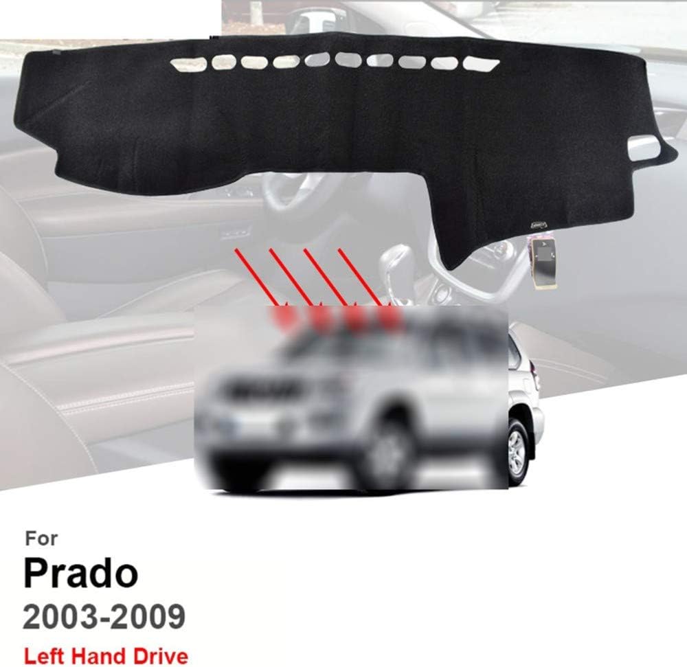 SDKLNW Dashmat Dash Mat Dashboard Cover Pad Carpet,for Toyota Land Cruiser Prado Lexus GX470 J120 2003 2004 2005 2006 2007 2008 2009