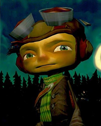 Psychonauts Raz Against Forest At Night Looking Up 8 X 10 Inch Photo Ltd5 At Amazon S Entertainment Collectibles Store