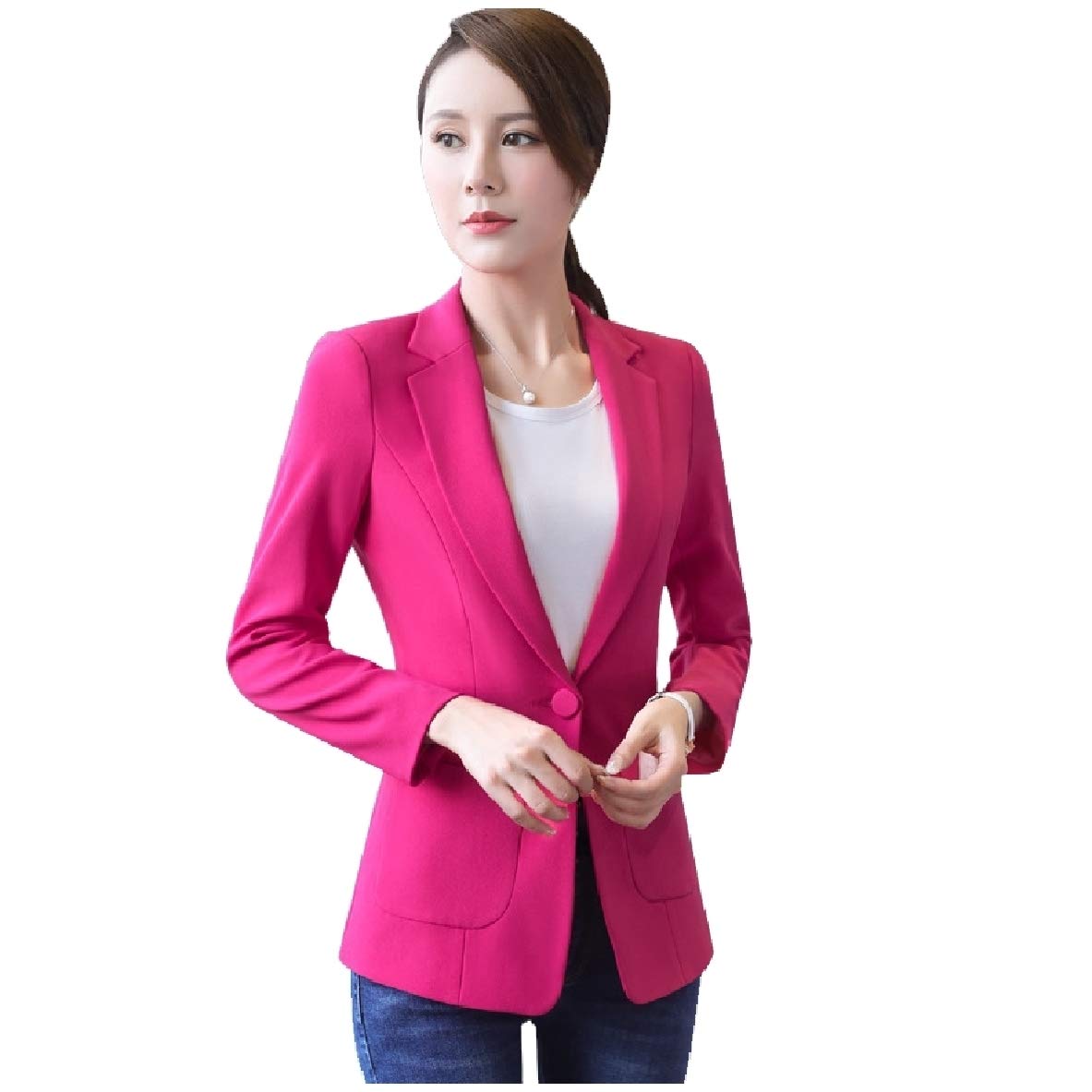 Buy We Vwomen Women S Plus Size Fall Winter Office Wear Single