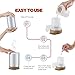 SUN-E Aromatherapy Oil Diffuser,100ML Essential Oil Ultrasonic Cool Mist Humidifier Waterless Auto Shut-Off with 3D 16 Color Changing Starburst LED Lights