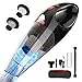 Uplift Handheld Vacuum Cordless 120W 6.5kpa Suction Vacuum Cleaner with Stainless Steel HEPA Filter,Rechargeable 2000mAh Lithium Battery,Wet Dry Vac Pet Hair,Dust for Car and Home,Black