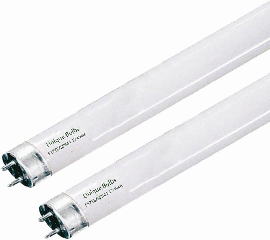 (2 unidades) f17t8/sp841 17watt T8 lámpara fluorescente lineal Medio