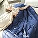 YEMYHOM 100% Cotton Weighted Blanket Adult Bed Heavy Blankets with Glass Beads (48