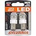 SYLVANIA - 2057 ZEVO LED Red Bulb - Bright LED Bulb, Ideal for Stop and Tail Lights (Contains 2 Bulbs)