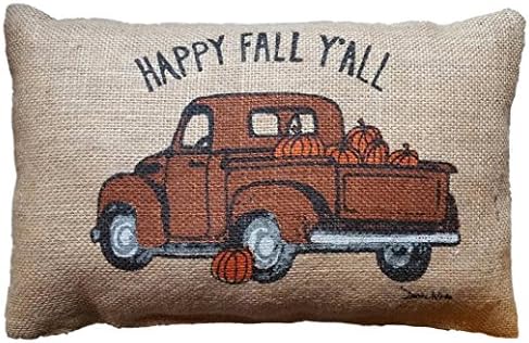 Home Pillow case halloween and Xmas Festival pillow case (30 X 50cm, Happy Fall Y'all)