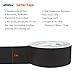Atemto Gaffer Tape Black 2 inch × 30 Yards Heavy Duty Non Reflective Adhesive Professional Gaffers Tape Easy to Tear Removable No Residue Better Duct Electrical Gaffer's Stage Tape